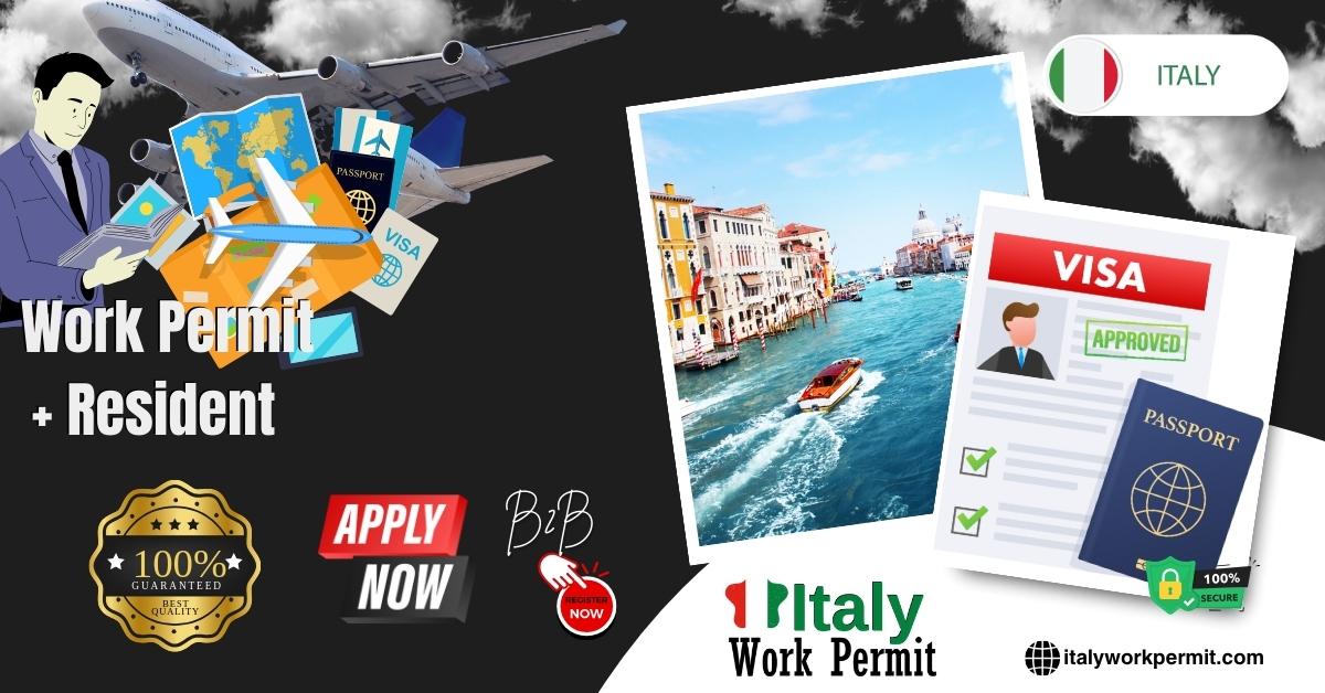 How to Apply for a Work Permit, Student Visa, Business Visa, Investor Visa, and Resident Card Visa from Bangladesh to Italy?